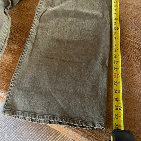 Sailor wide leg pants, olive colored - Picture 8 of 10